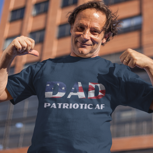 Dad - Patriotic AF Premium Tee