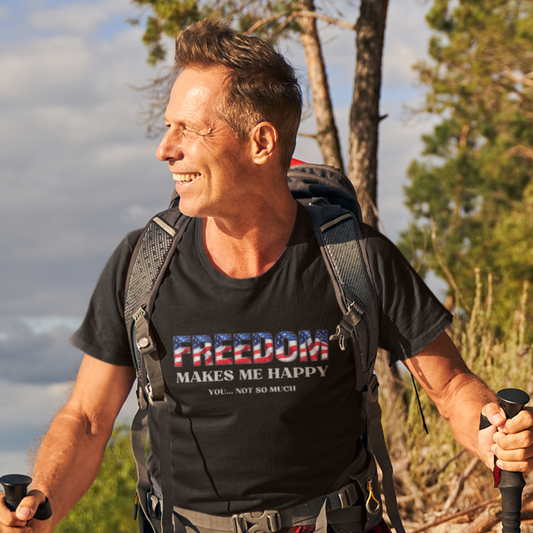 Freedom Makes Me Happy Premium Tee