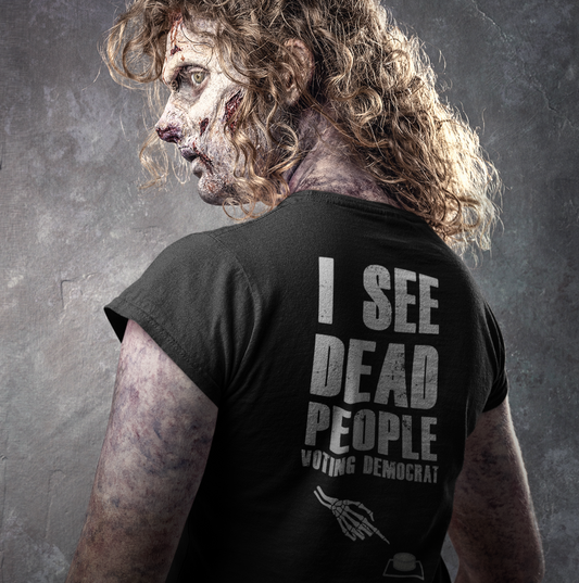 I See Dead People Voting Democrat Premium Tee