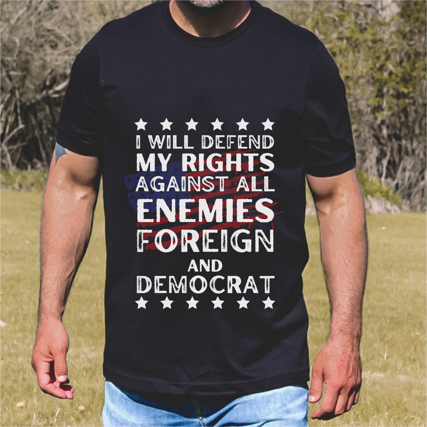 I Will Defend My Rights Against All Enemies Premium Tee