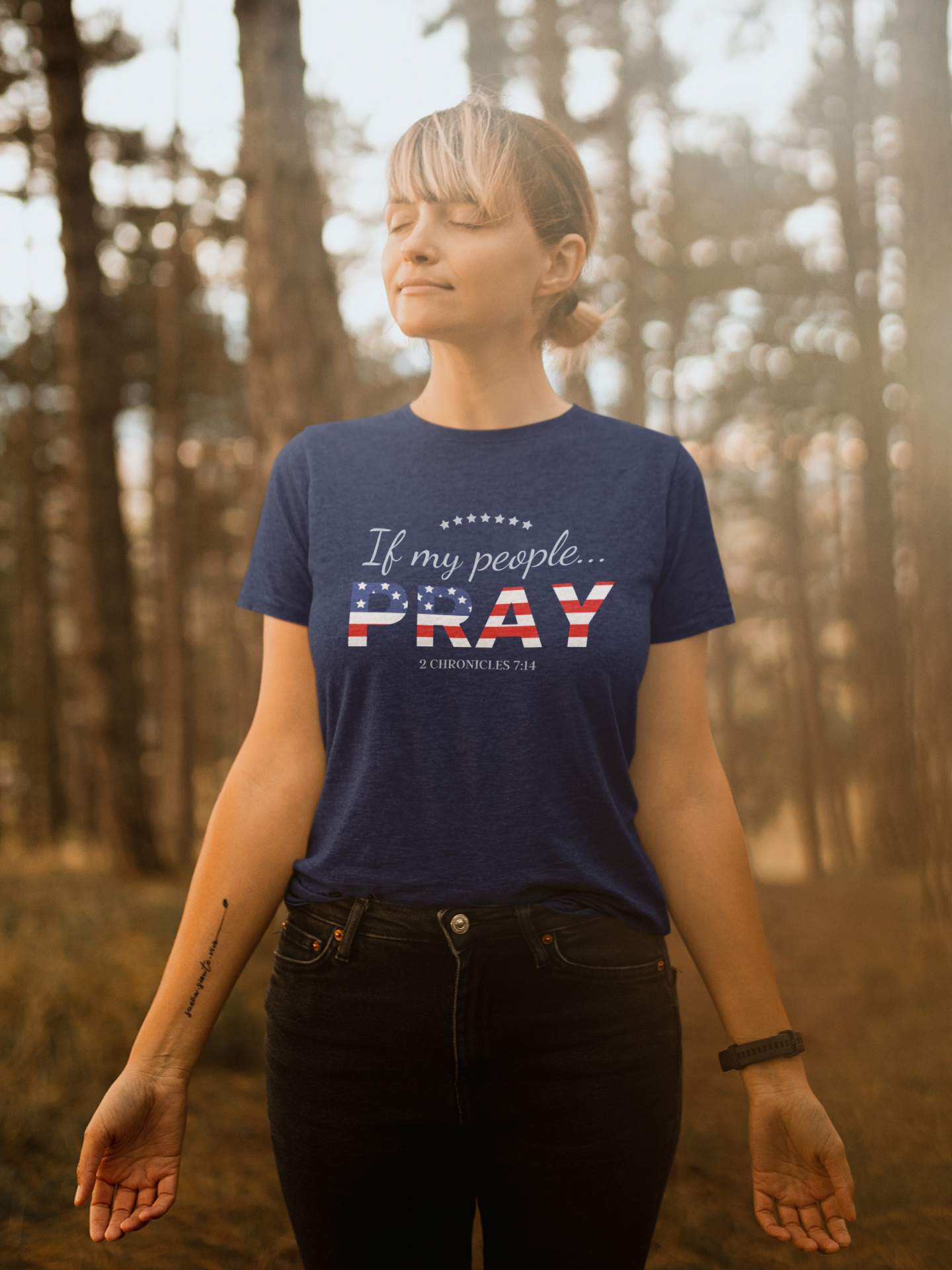 If My People Pray Premium Tee