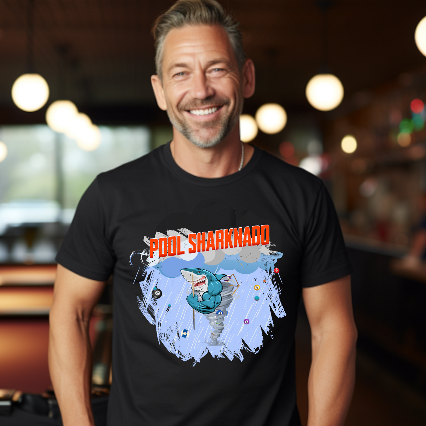 Pool Sharknado Premium Tee