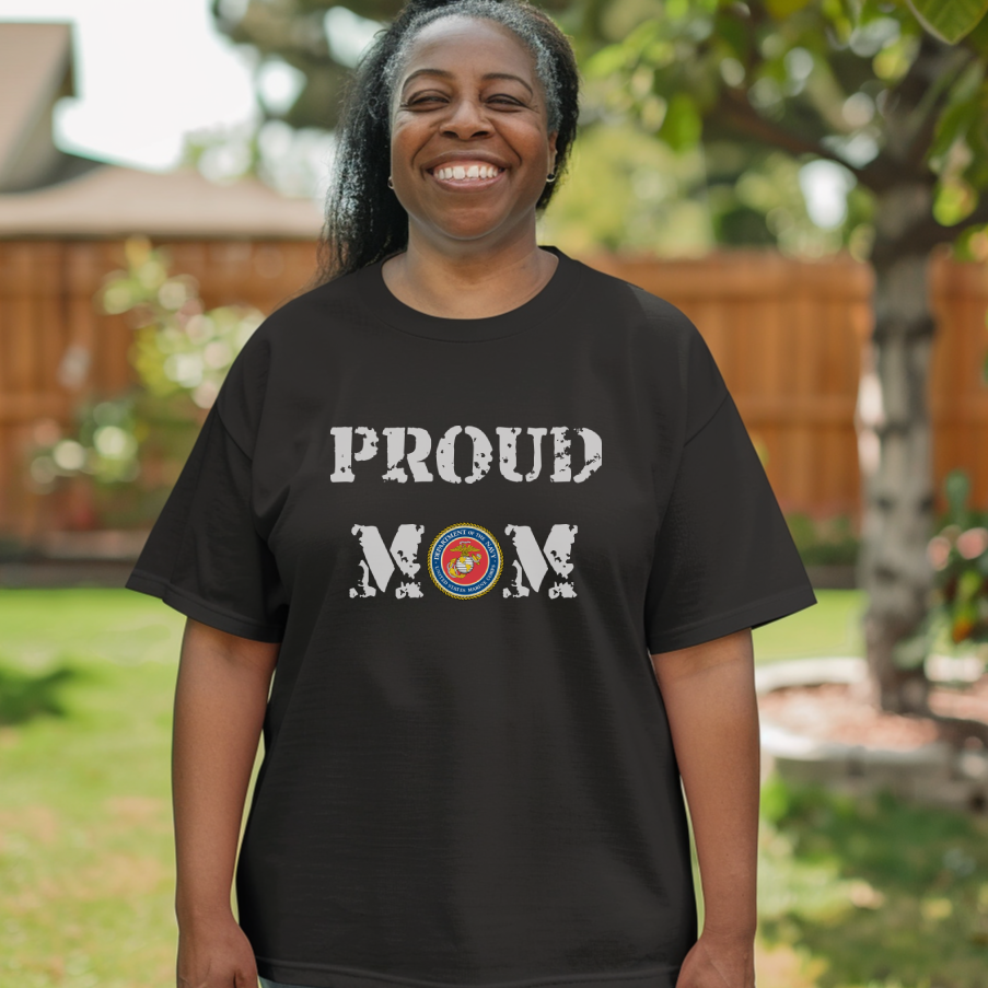 Proud Mom Premium Tee - USMC