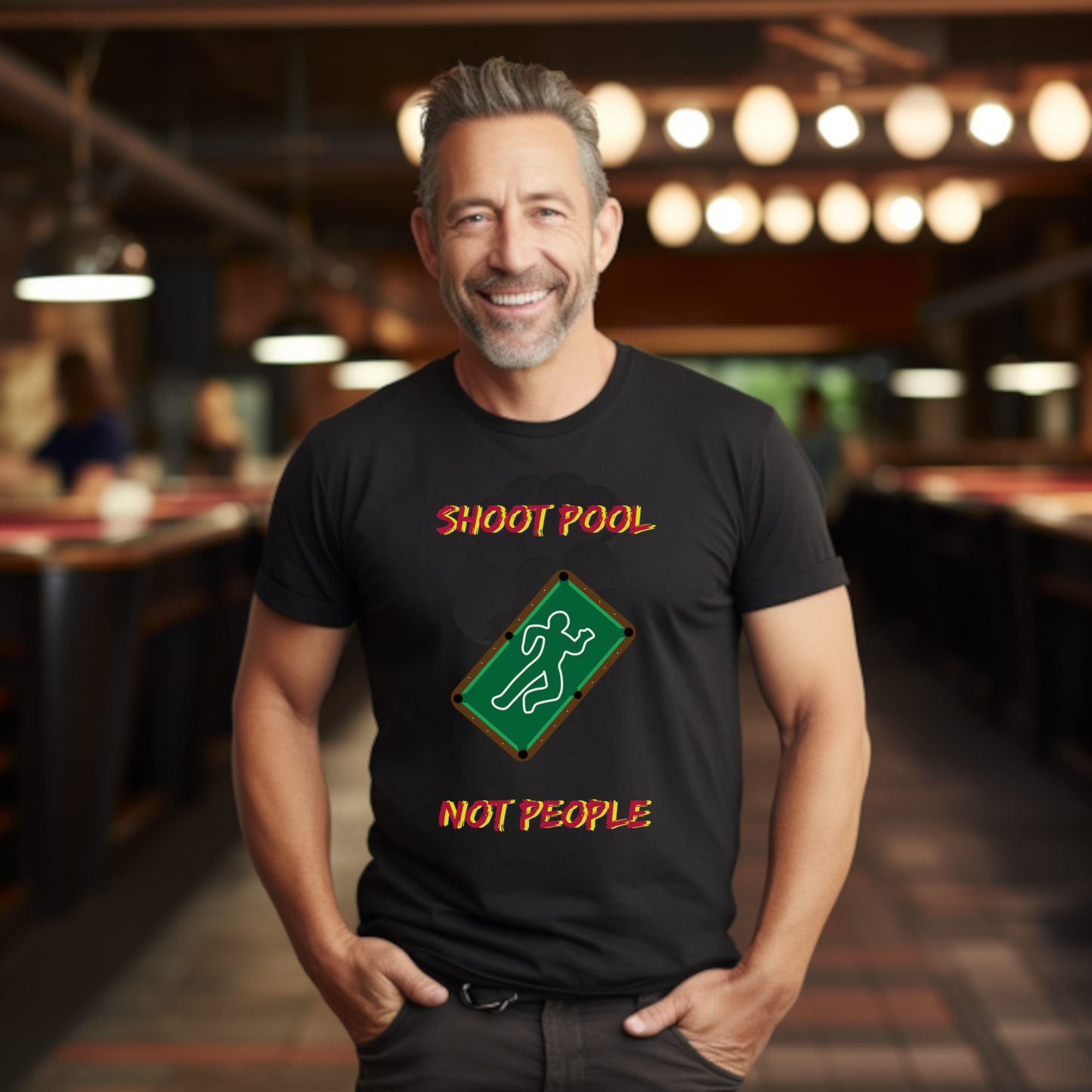 Shoot Pool Premium Tee