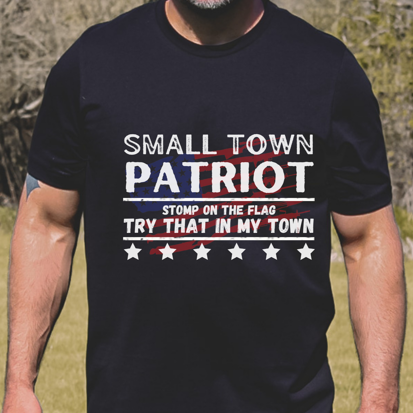 Small Town Patriot Premium Tee