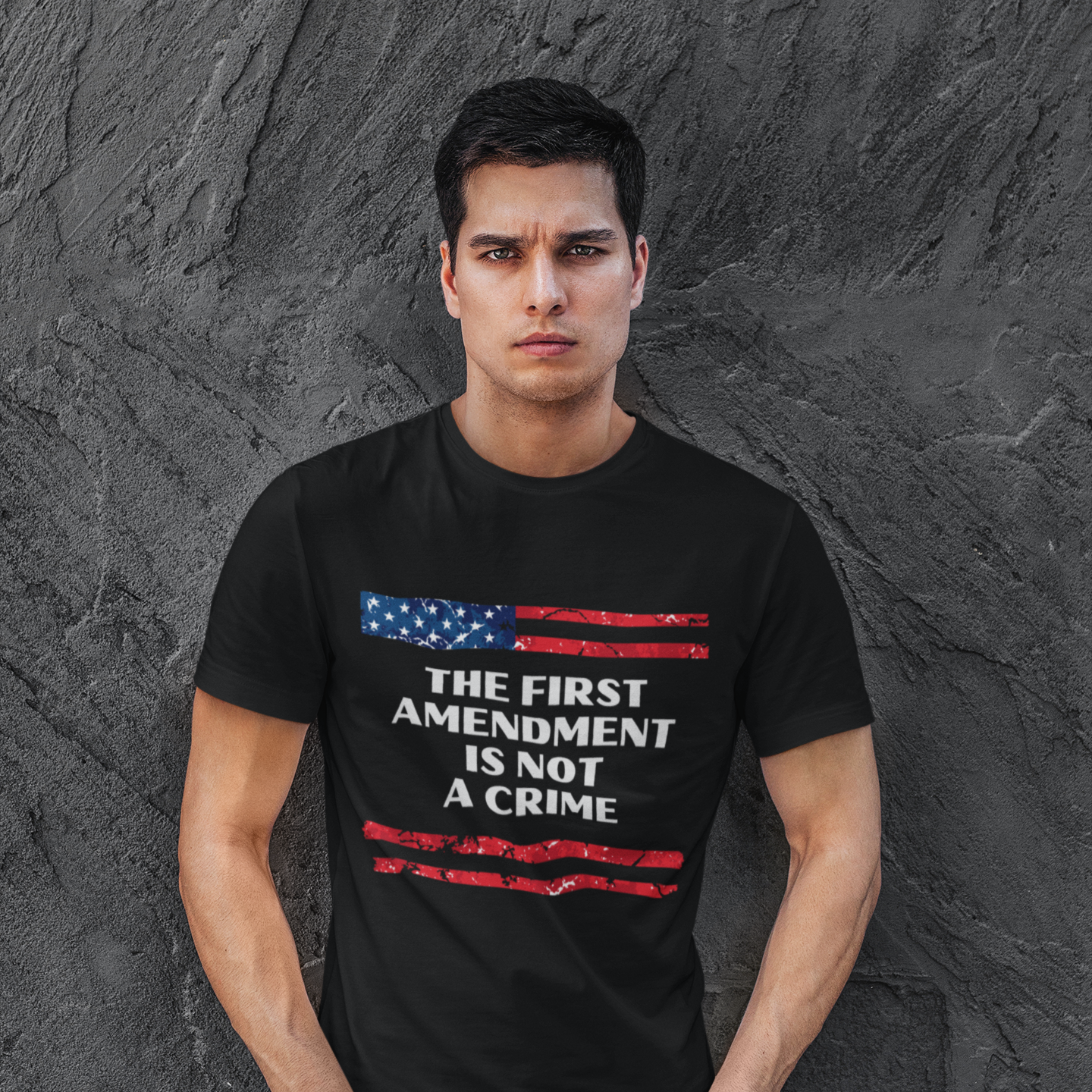 The First Amendment Is Not a Crime Premium Tee