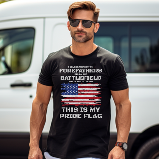 This is My Pride Flag Forefathers Premium Tee