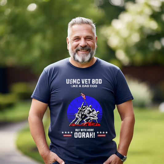 USMC Vet Bod Premium Tee - Iwo Jima