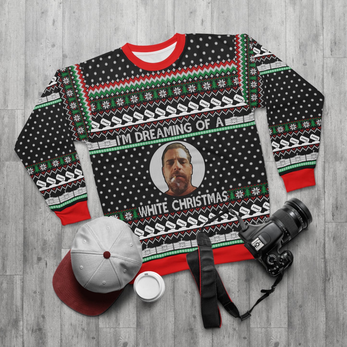 I'm Dreaming of a White Christmas Ugly Christmas Sweatshirt