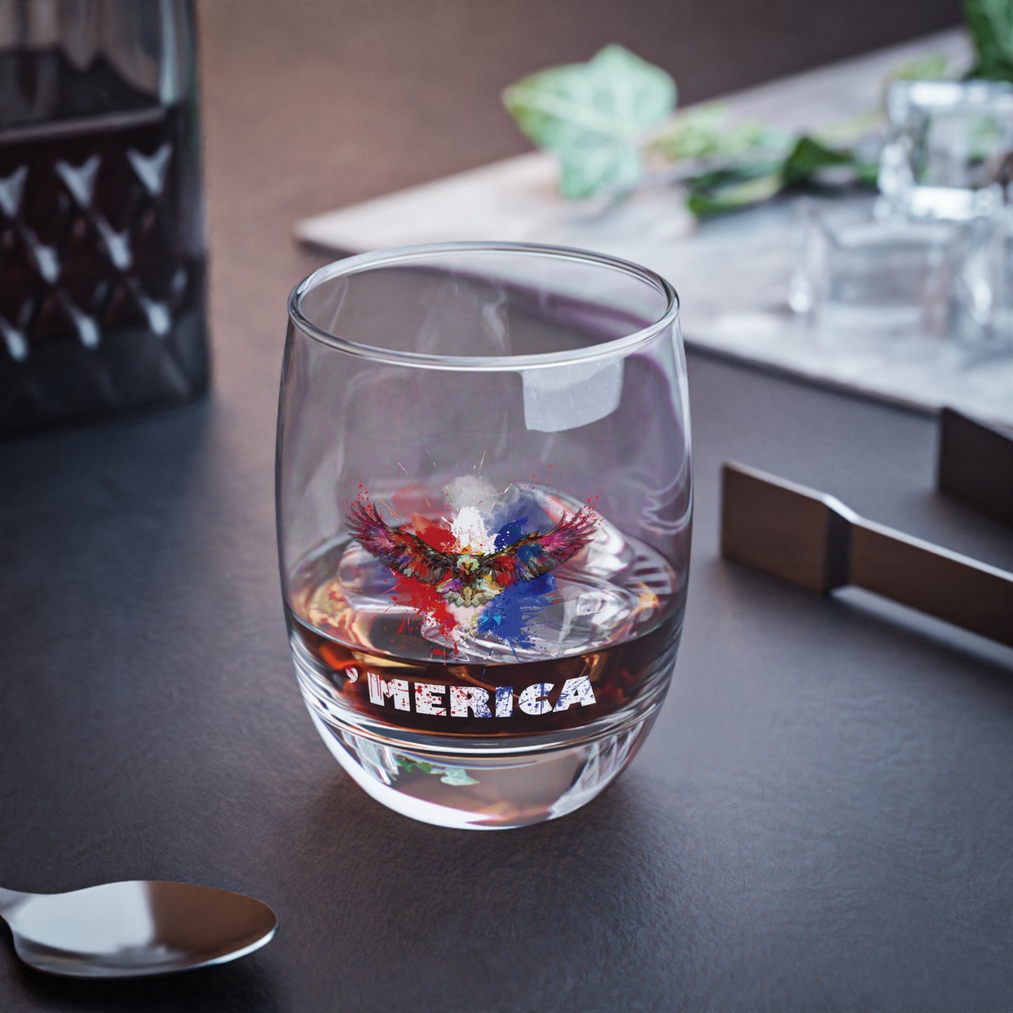 'Merica Whiskey Glass