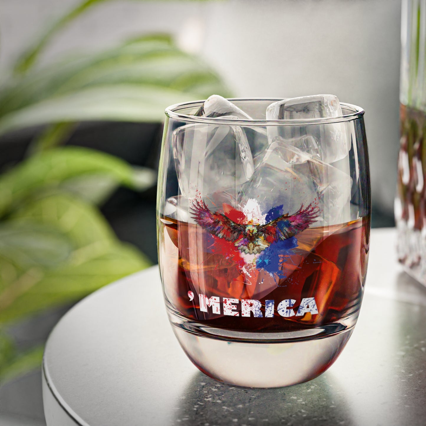 'Merica Whiskey Glass