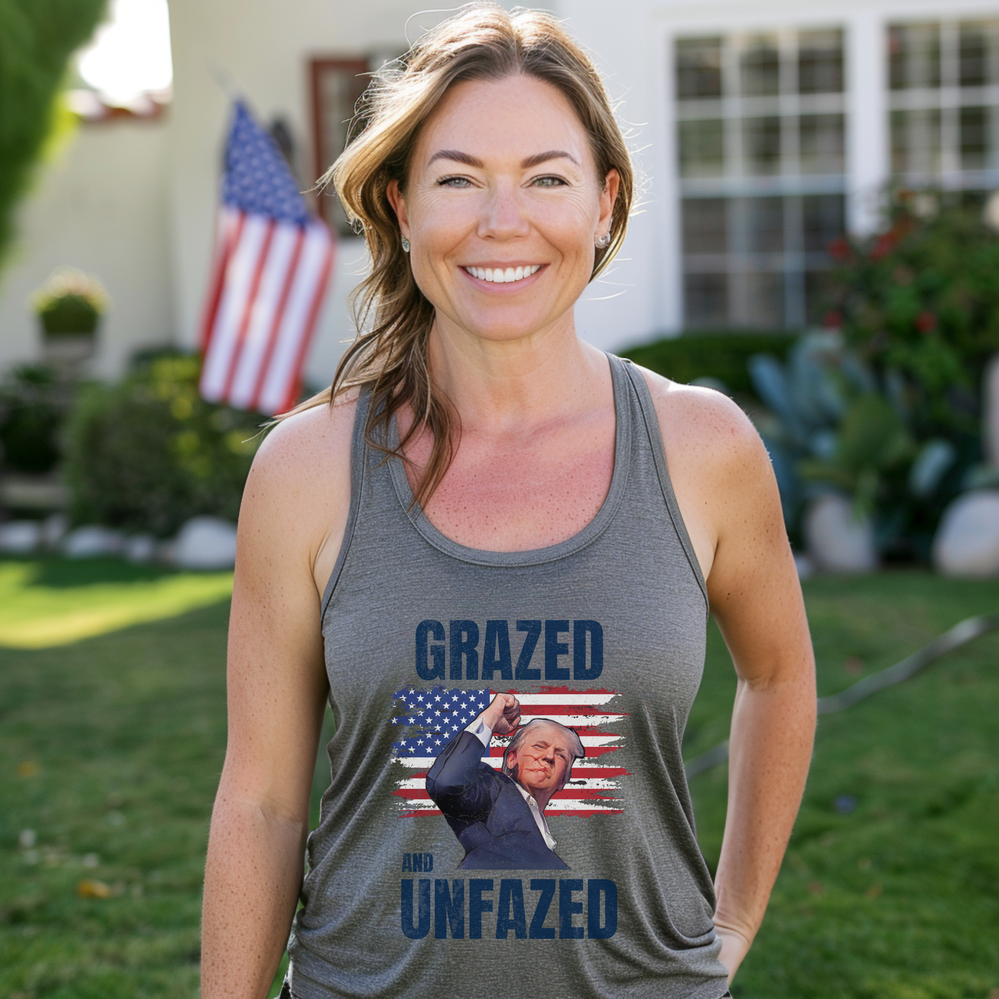 Grazed and Unfazed Jersey Tank