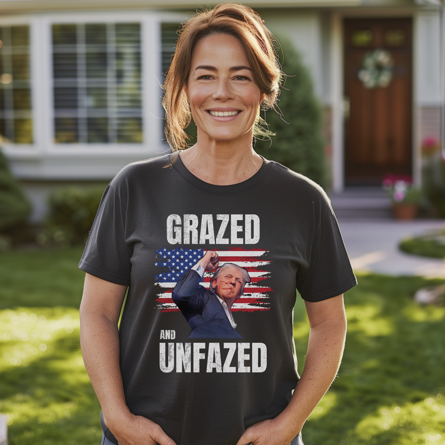 Grazed and Unfazed Premium Tee