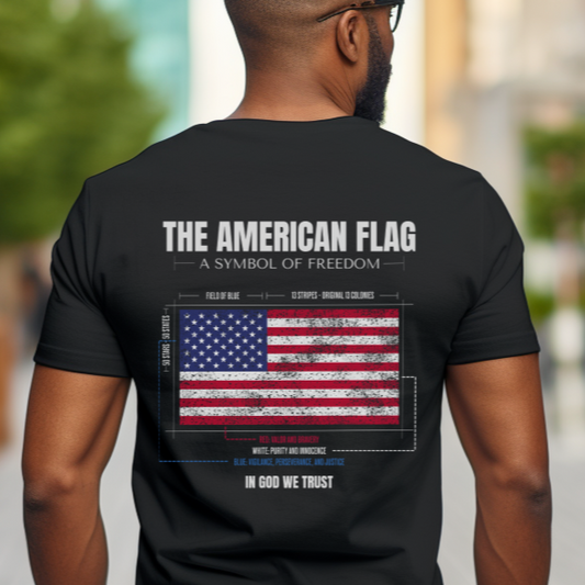A Symbol of Freedom Premium Tee - Back