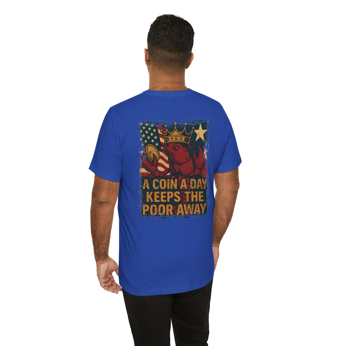 TEXIT Team Kajun A Coin a Day Premium Tee
