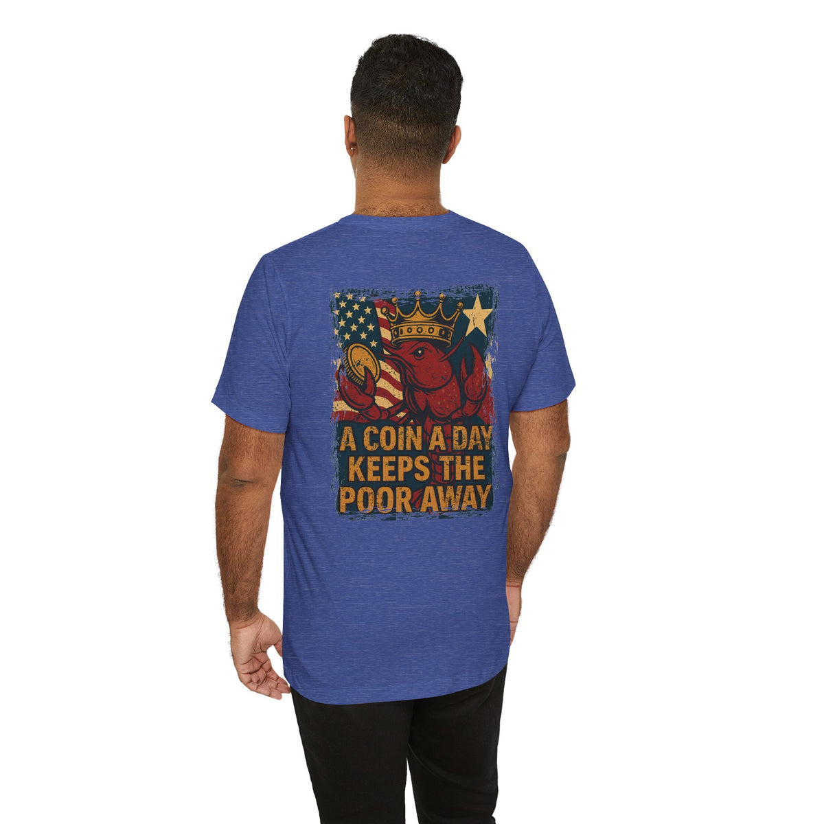 TEXIT Team Kajun A Coin a Day Premium Tee