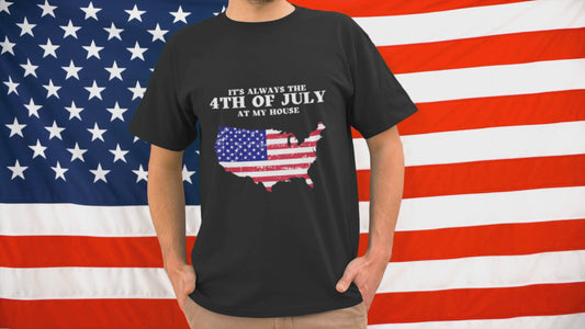 It's Always the 4th of July at My House Premium Tee - USA